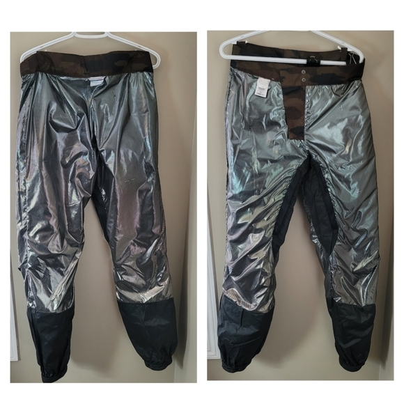 Columbia Snow Pants Omnitech Size S Brown Camouflage #702 - Picture 16 of 16